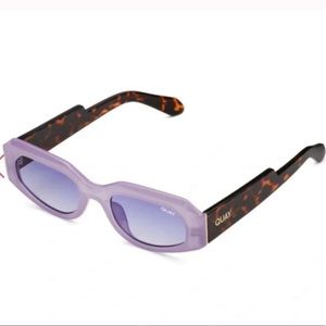 Brand new Quay Purple and Brown No Sleep Sunglasses